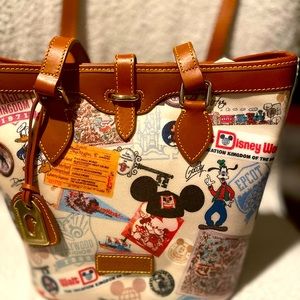 Dooney and Bourke Disney 40th Anniversary Bucket Bag ~ NWT